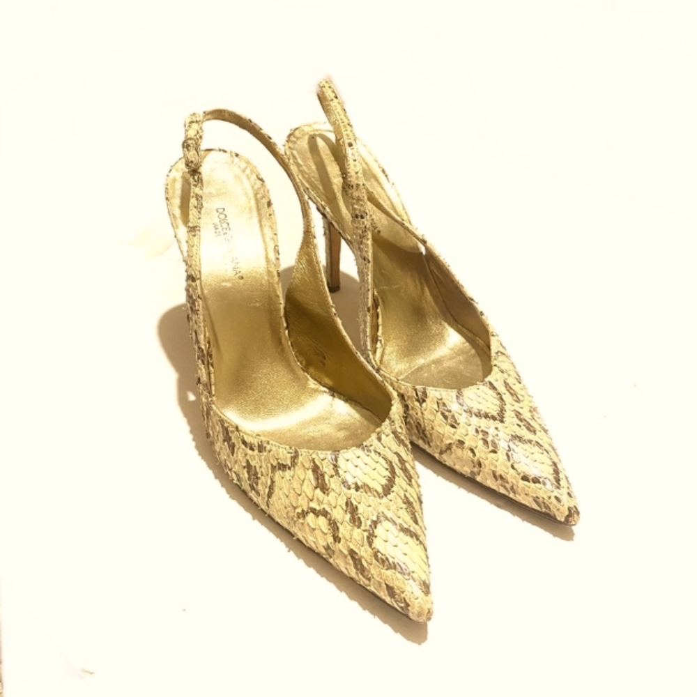 Snake Skin pumps
